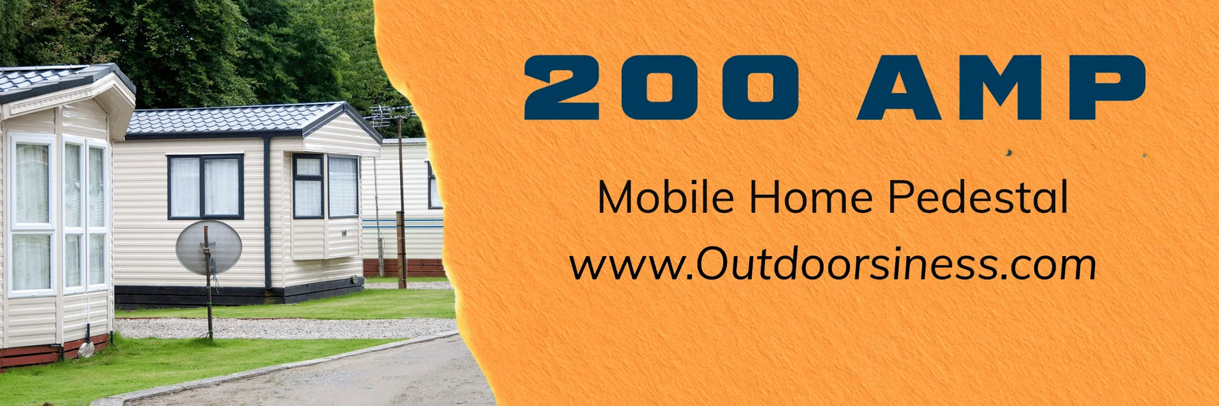 200 amp mobile home pedestal
