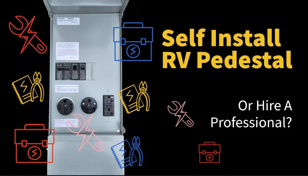 Self Install RV Pedestal