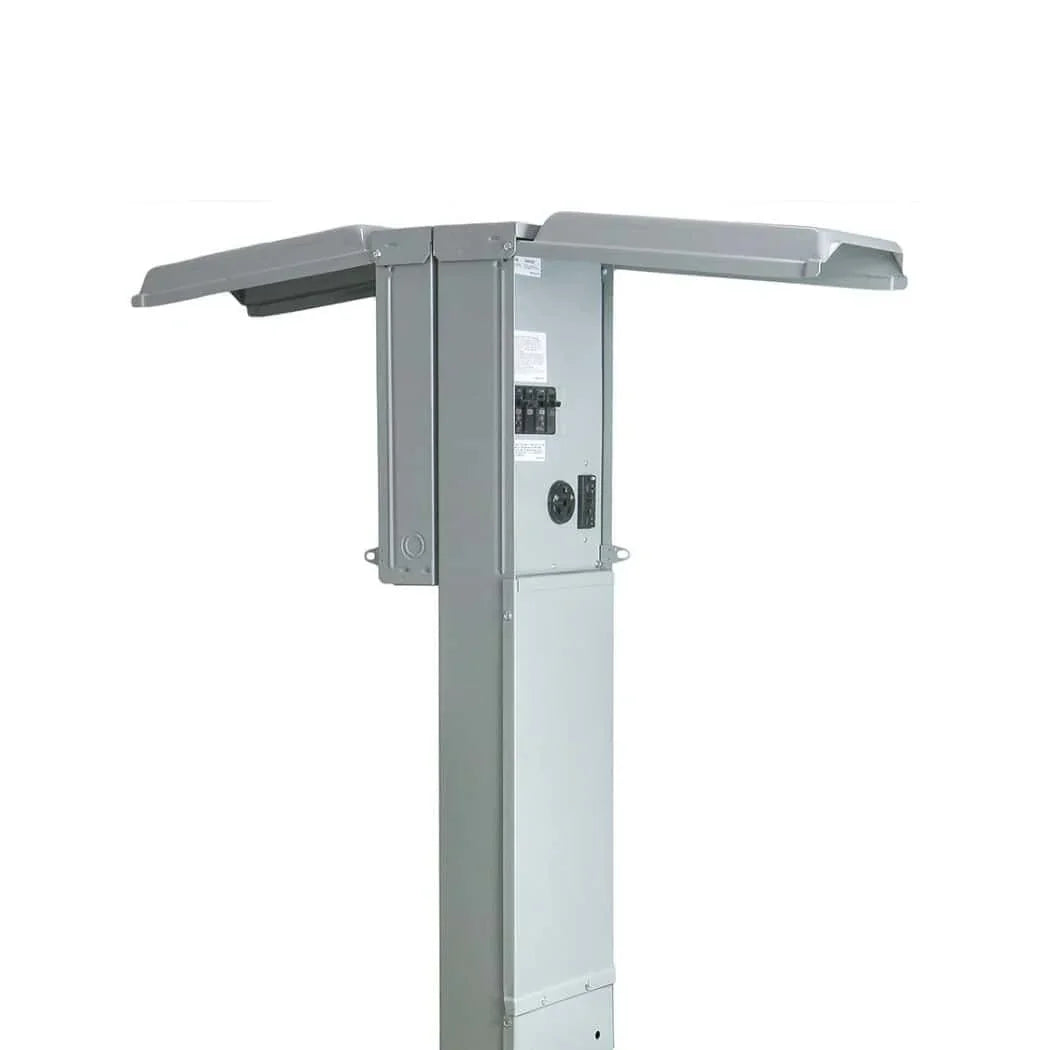 30-20 amp GFCI RV Pedestal - Back to Back - U041CB6010 - Direct Bury