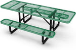 Quick Ship ADA 8ft Portable Rectangular Commercial Picnic Table