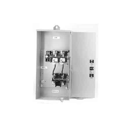 MIDWEST GS3161G 1-Phase Light Duty Transfer Switch, 120/240 VAC, 100 A