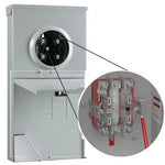 Lever Bypass R281CB1034 Midwest 200 Amp Manufactured Home Surface Panel- Ringless style