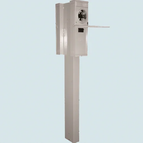 R281C1B6H Midwest 200 Amp Manufactured Home Back to Back Pedestal - Ring Less