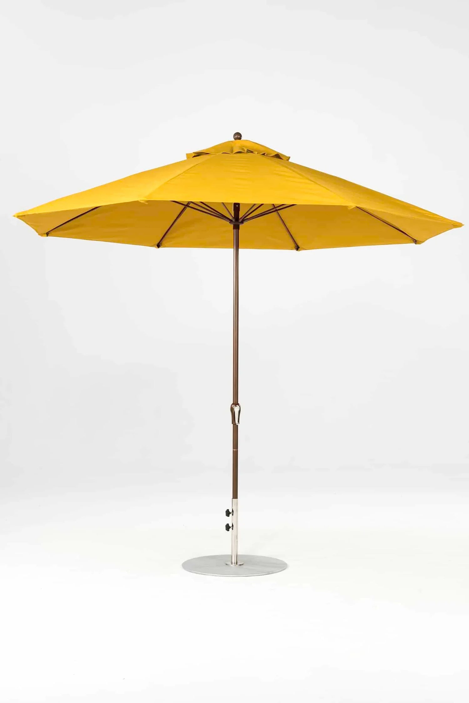 Frankford Monterey 11 ft Market Fiberglass - NO TILT- Octagon Crank Umbrella