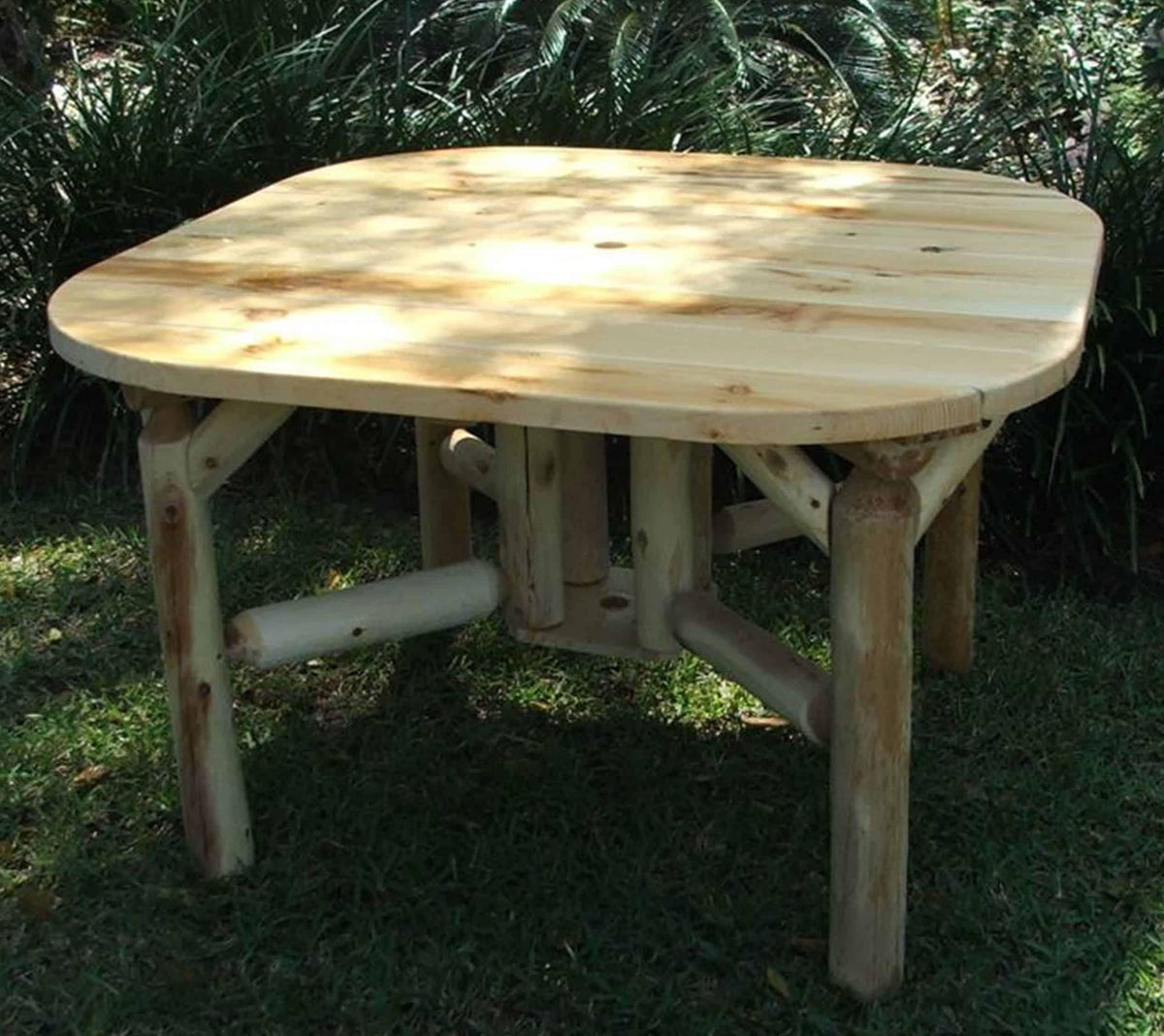 Cedar Log 47″ Roundabout Table
