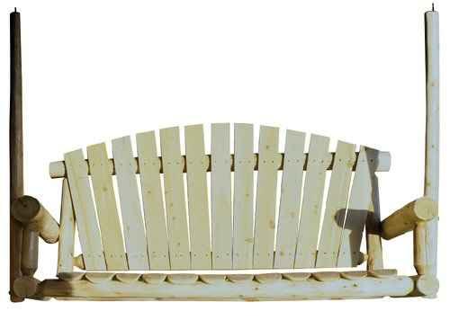 Cedar Log 5ft Porch Swing