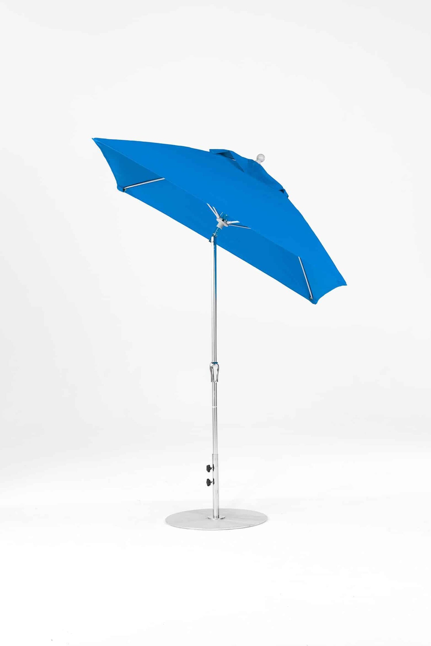 Frankford Monterey 6.5 ft Market Umbrella Fiberglass - Crank Auto Tilt - Square