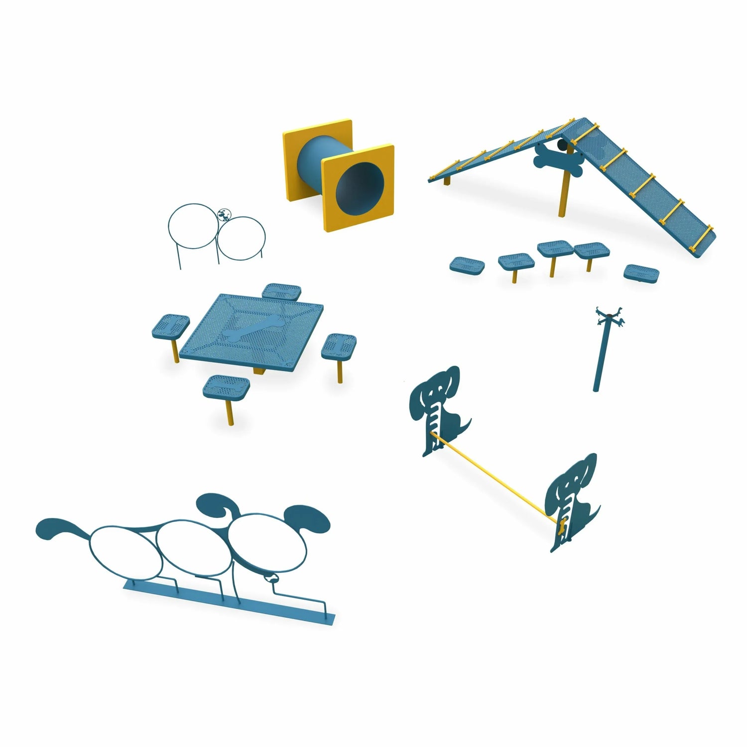 Commercial Dog Park Kit - Large