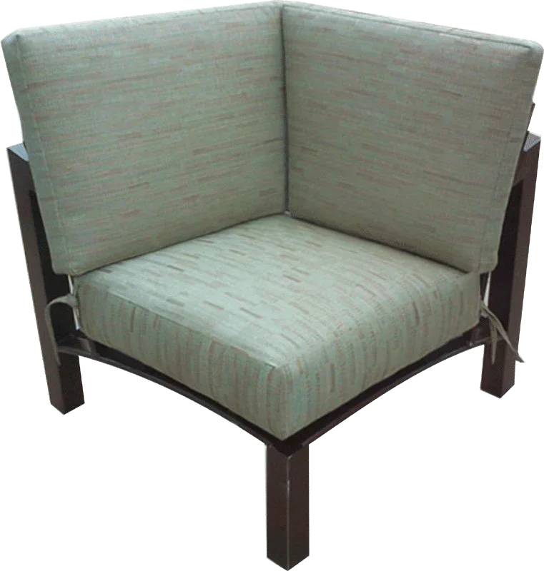 Millennium Cushion Armless Lounge Sectional Couch - Deep Seating