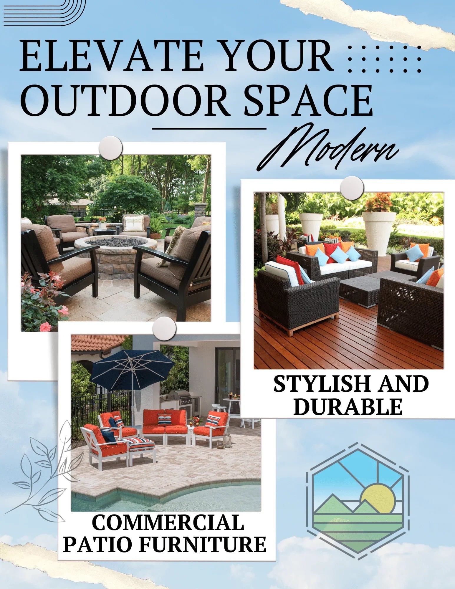 Commercial patio furniture