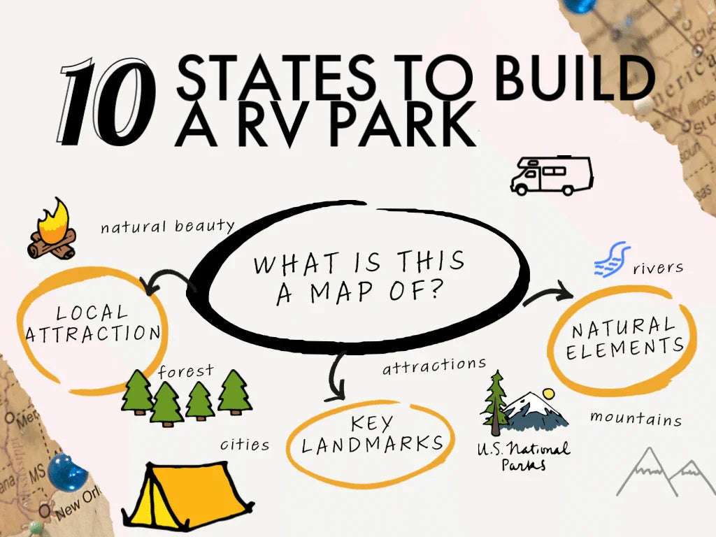 Top States to Build an RV Park: Exploring Demand, Tourist Attractions, and Natural Beauty"