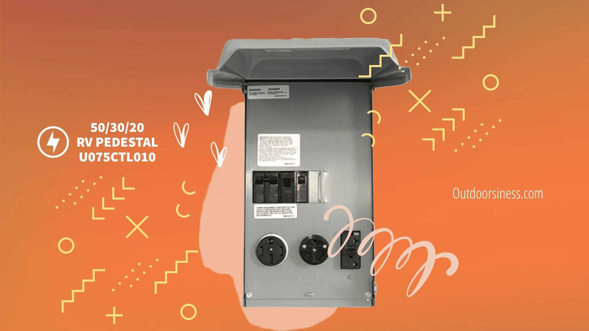 The U075CTL010 Midwest 50/30/20 Amp RV Pedestal: Unmatched Quality and Reliability
