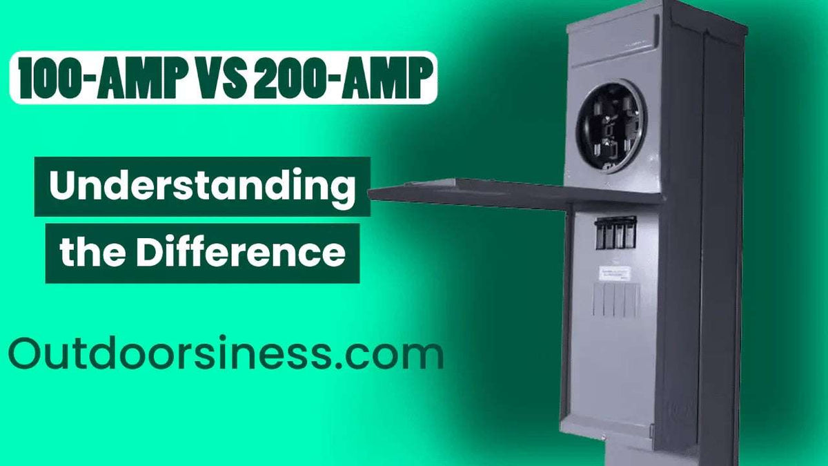 Understanding the Difference Between 100-Amp and 200-Amp Pedestals
