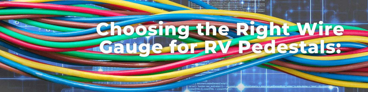 Choosing the Right Wire Gauge for Your RV Pedestals
