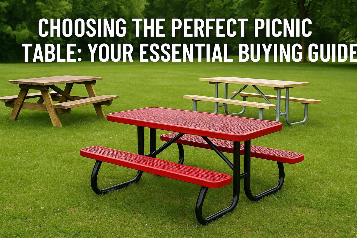 Quick Ship Picnic Tables: How to Quickly Upgrade Your Outdoor Space