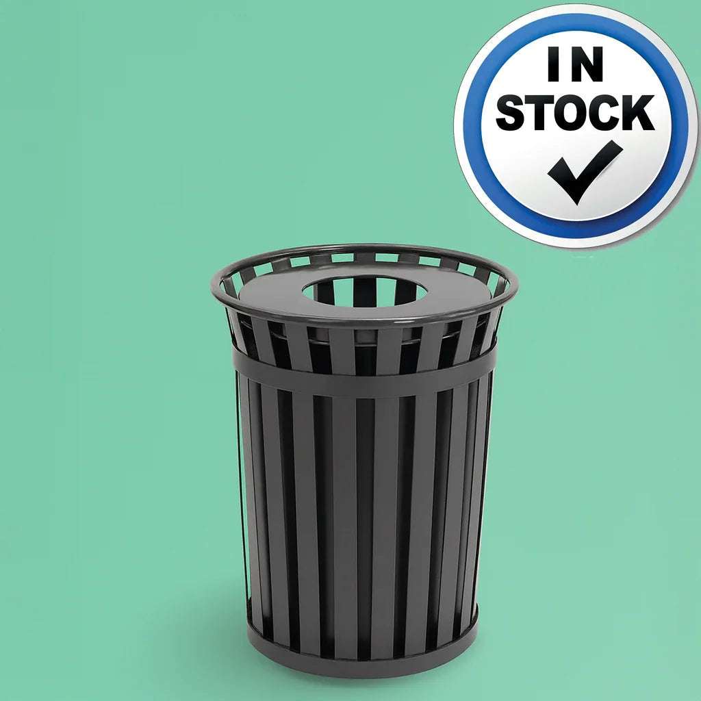Quick Ship Trash Can - Outdoorsiness