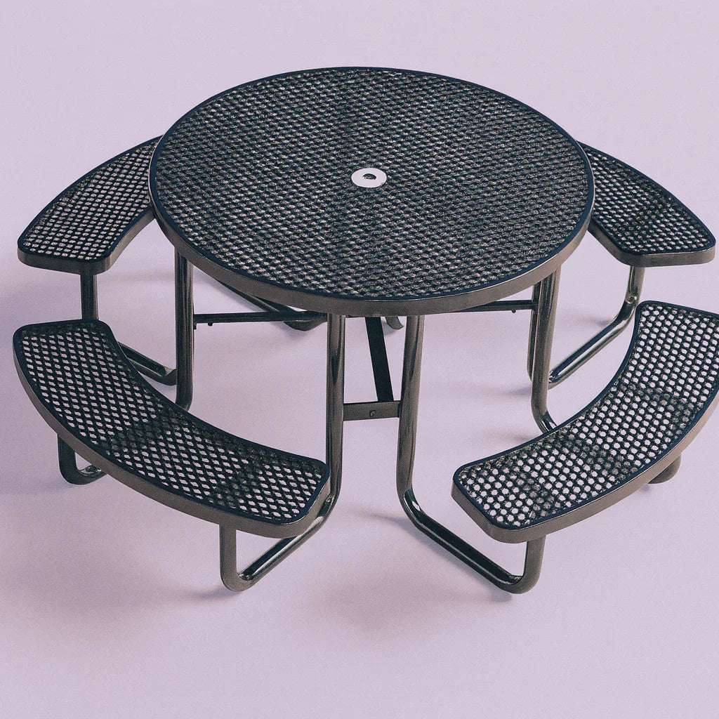 Round Commercial Picnic Table - Outdoorsiness
