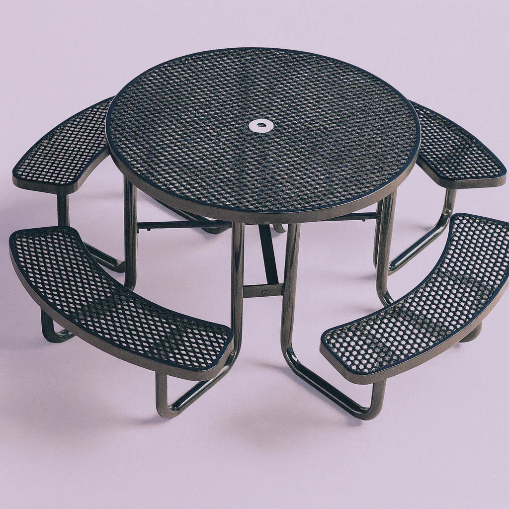Round Commercial Picnic Table