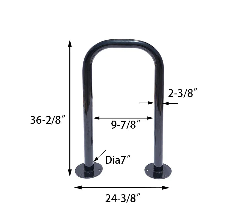 1 Rolling Wave Bike Rack - 2 Bikes