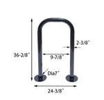 1 Rolling Wave Bike Rack - 2 Bikes - Outdoorsiness