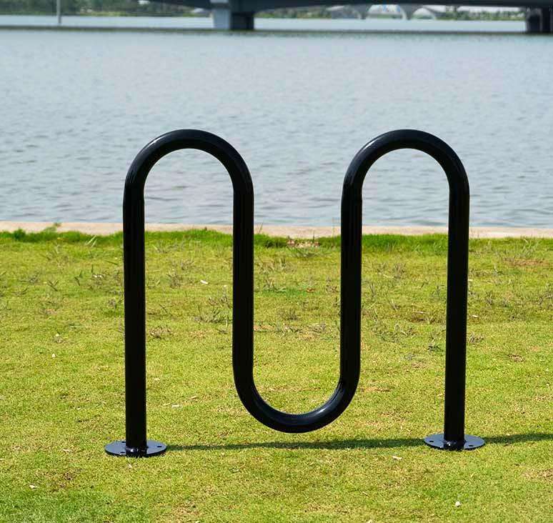 2 Rolling Wave Bike Rack - 5 Bikes - Outdoorsiness