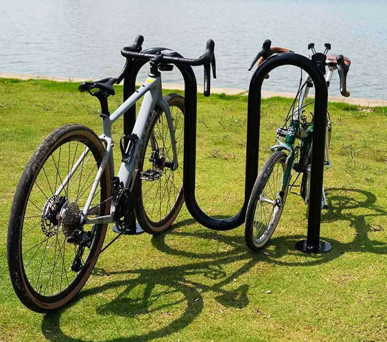 2 Rolling Wave Bike Rack - 5 Bikes - Outdoorsiness