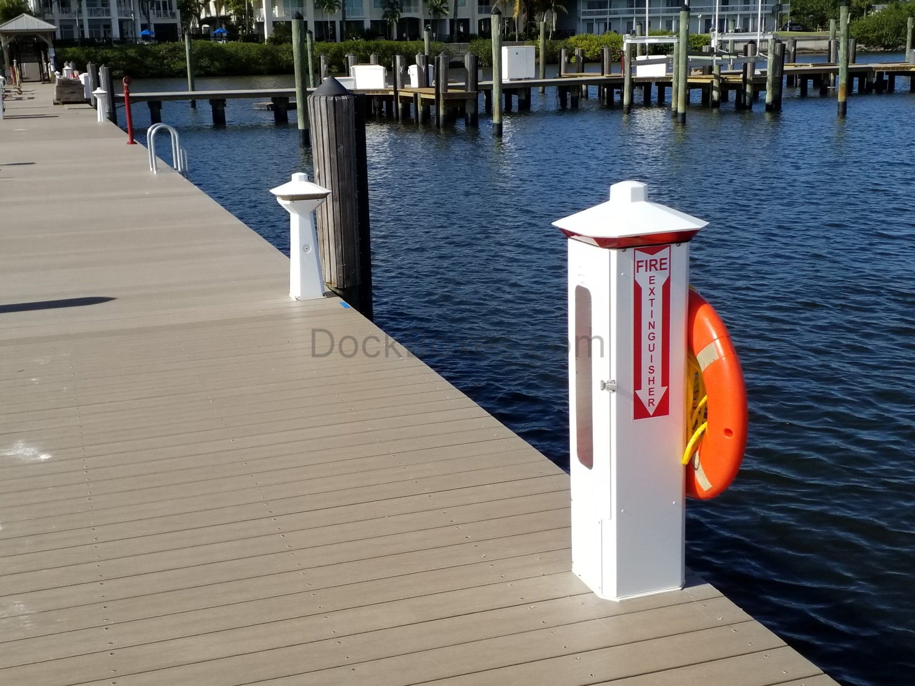 Firehouse Power Pedestal installed