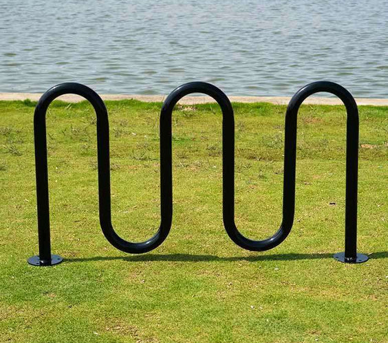 3 Rolling Wave Bike Rack - 7 Bikes - Outdoorsiness