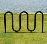 3 Rolling Wave Bike Rack - 7 Bikes - Outdoorsiness