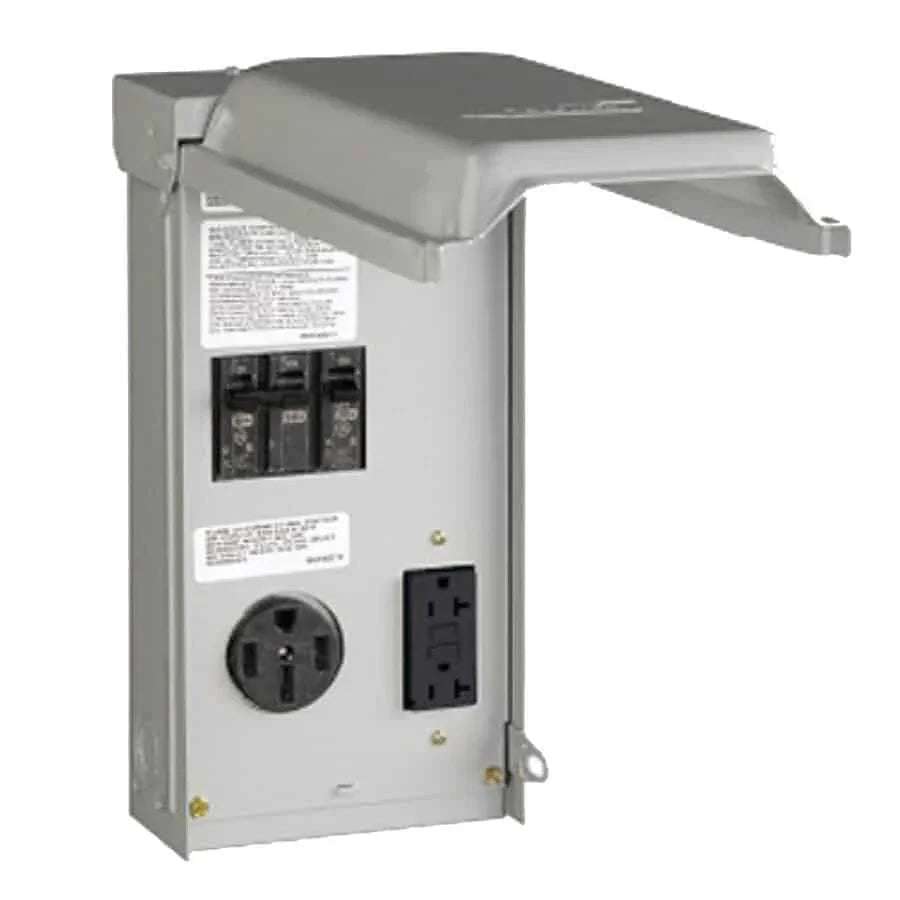 30/20 Unmetered RV Surface Box Outlet U041CTL010 - Loop Lug - Outdoorsiness