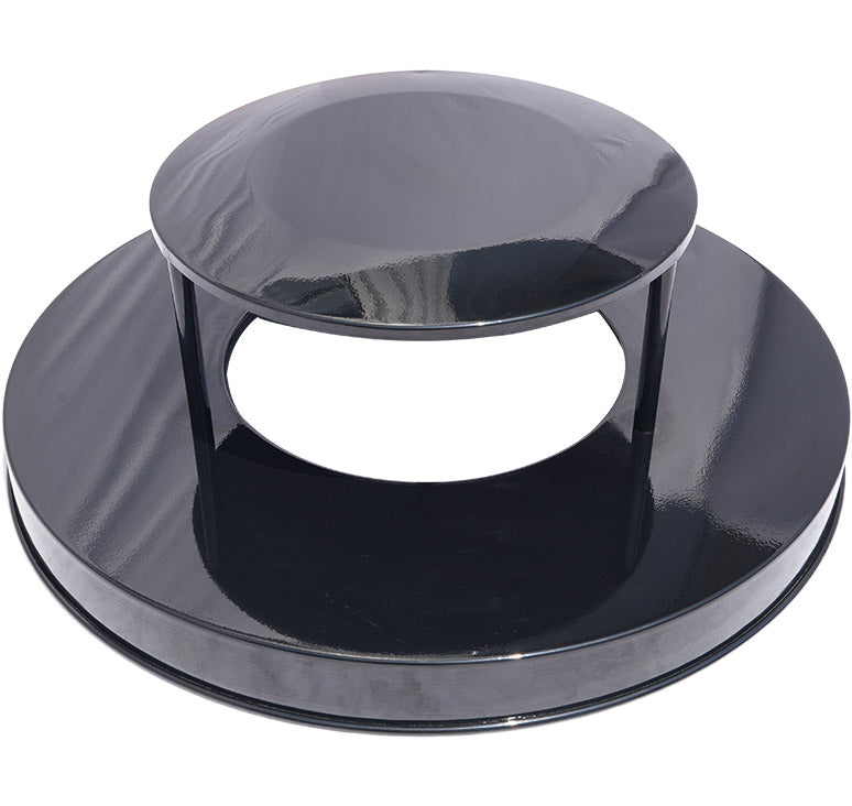 32 Gallon Steel Tiered Bonnet Lid