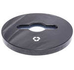 36 Gallon Diamond Expanded Steel Commercial Recycling Trash Can – Flat Lid, Liner & Base - Outdoorsiness