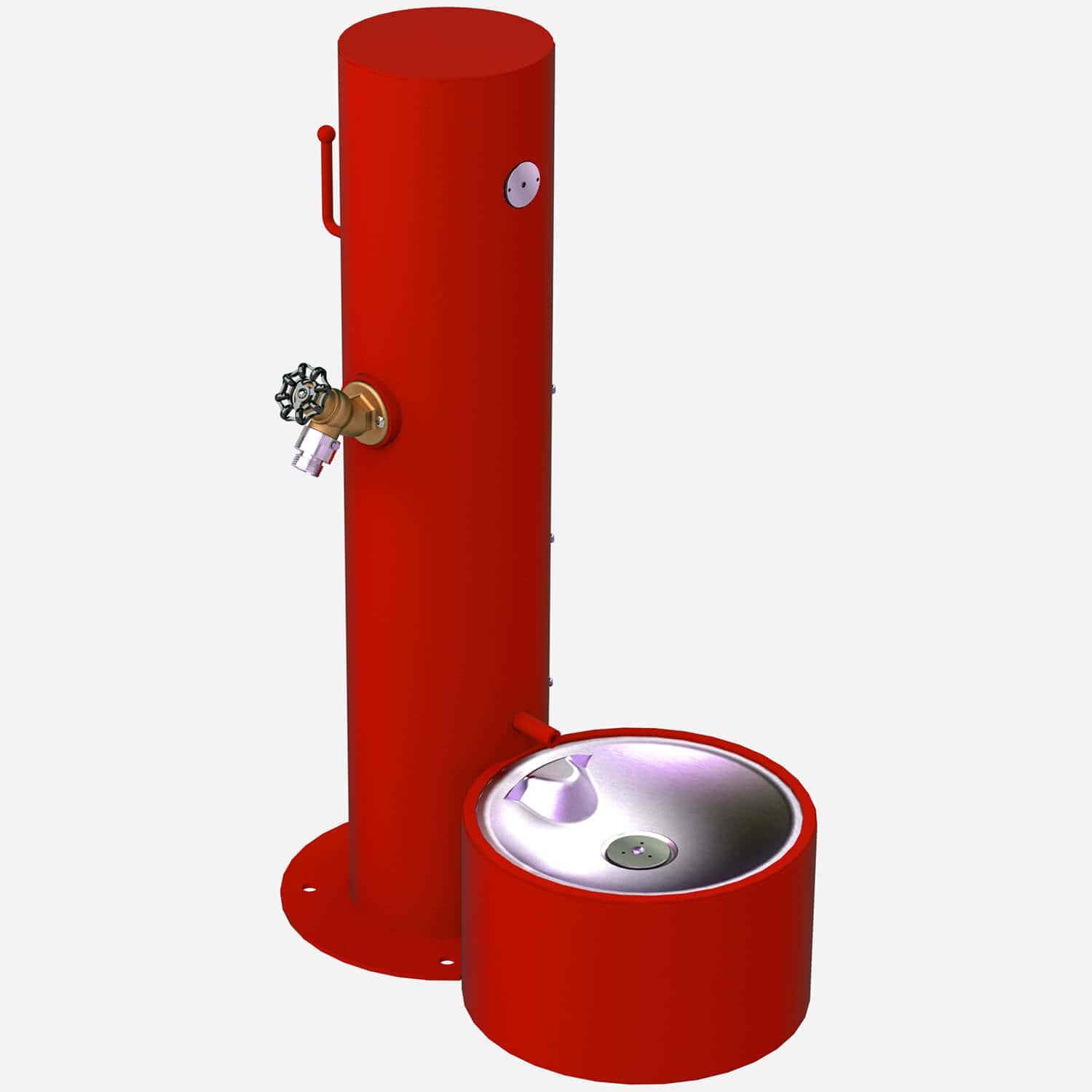 Deluxe Pet Drinking Fountain with Bibb