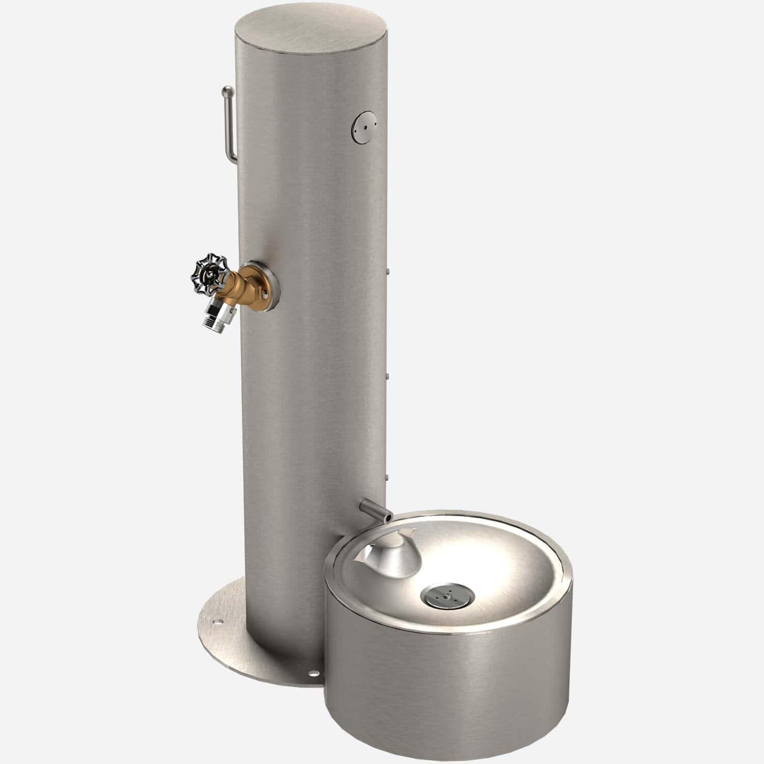 Deluxe Pet Drinking Fountain with Bibb