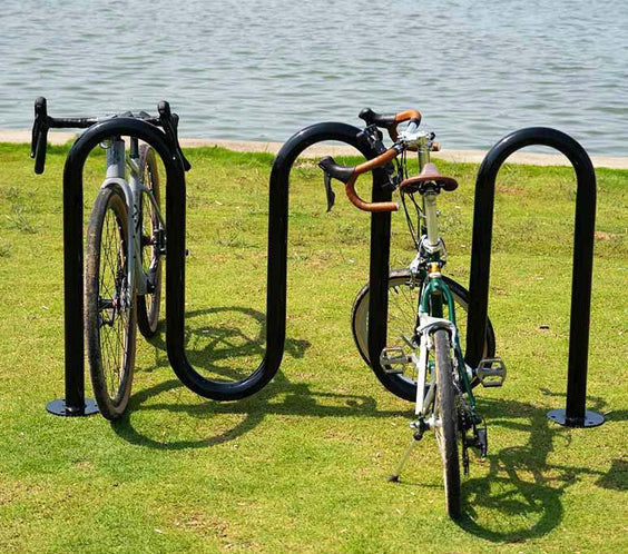 3 Rolling Wave Bike Rack - 7 Bikes