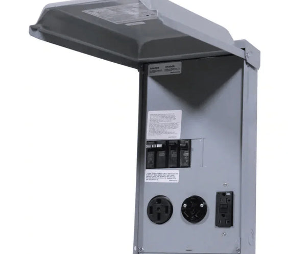 Midwest 50/30/20 amp Unmetered surface box U075CTL010 - Loop Lug