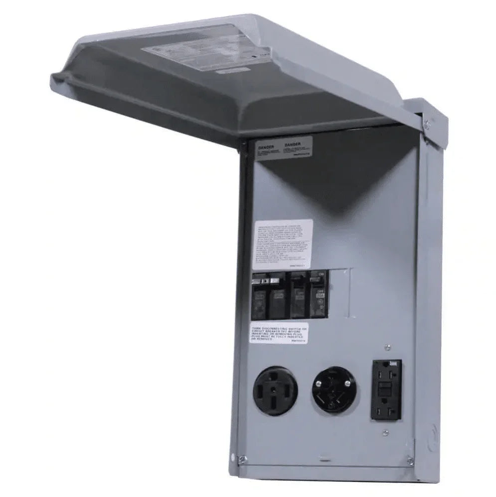 Midwest 50/30/20 amp Unmetered surface box U075CTL010 - Loop Lug