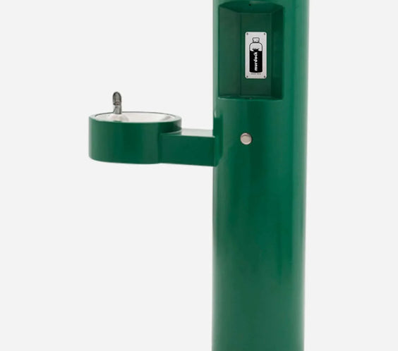 Pedestal Water Drinking Fountain with Bottle Filler