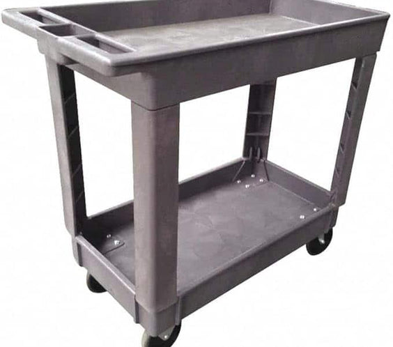 Heavy Duty Utility Cart, 500 lb Load Cap - 34"L x 17-1/2"W x 33"H