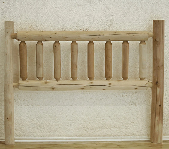 Cedar Log DOUBLE Headboard Only