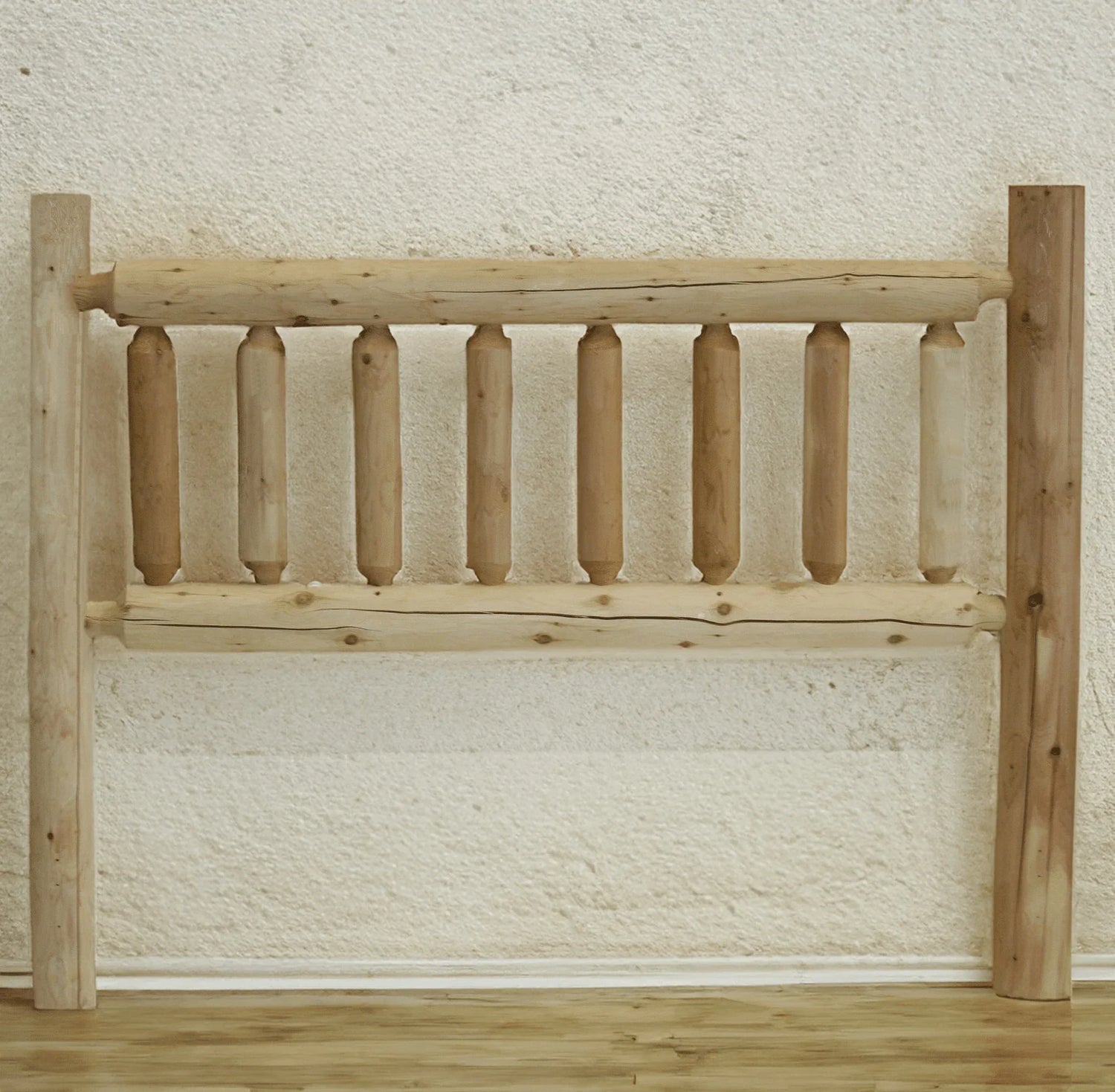 Cedar Log DOUBLE Headboard Only