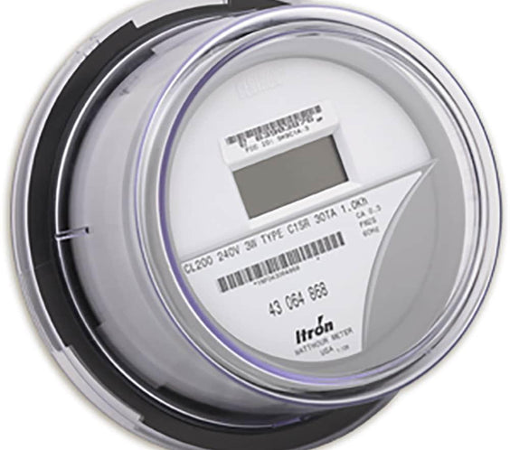 SSEM - Solid State Electric Meter Home & RV Pedestal, KWH Meter, CL200 - Form 2S, 240V Itron