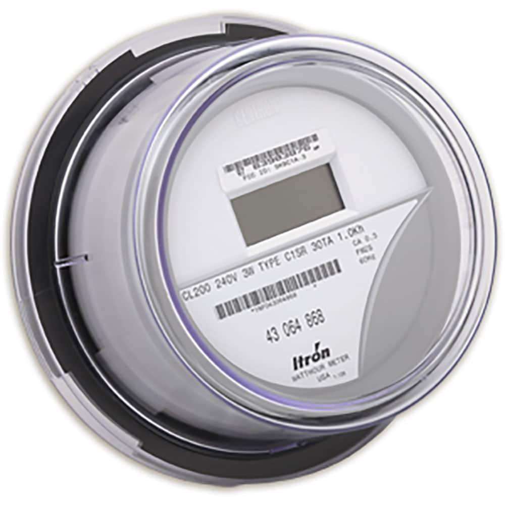 Solid State Meter Itron Centron Solid State KWH Electric Meter CL200 Form 2S 240V ...