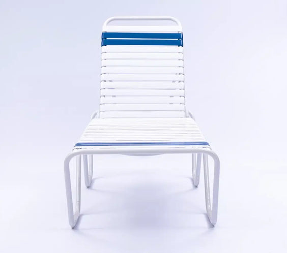 Vinyl Strap Commercial Pool Chaise Lounge – 16in