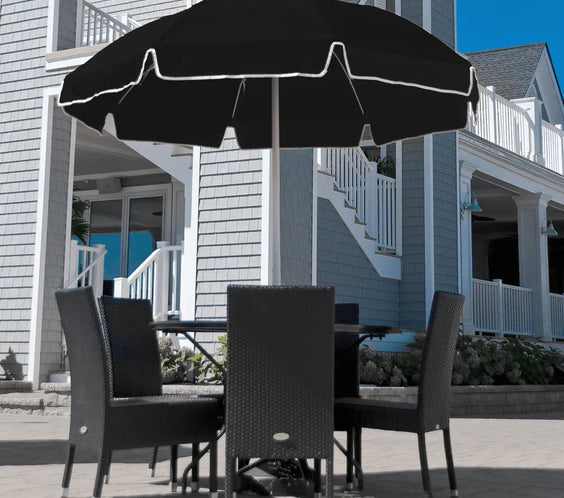 Frankford Catalina 7.5 Foot Octagon Fiberglass Market Patio Umbrella