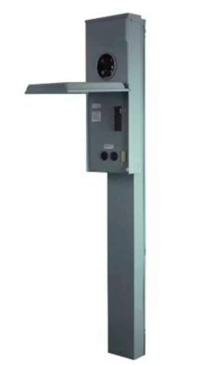 200A Metered RV Pedestal Ring Type 50/30/20 Amp -  M675CP6010