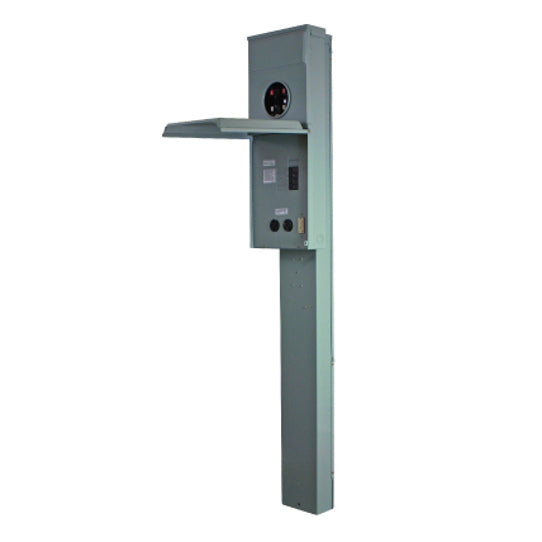 200A Metered RV Pedestal Ring Type 50/30/20 Amp -  M675CP6010