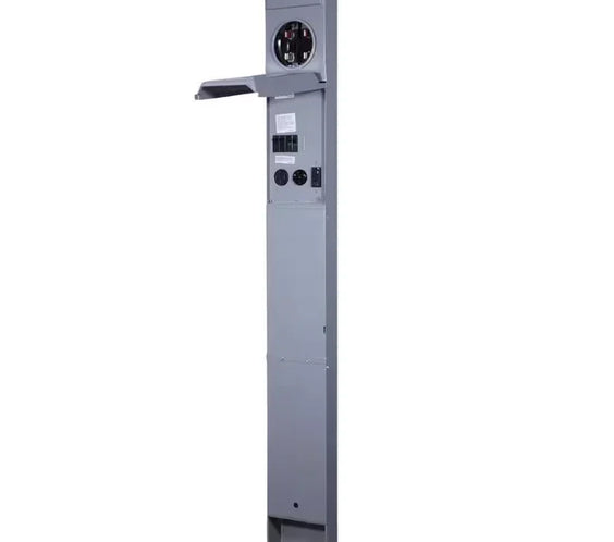 RINGLESS 50-30-20 Metered GFCI RV Pedestal - Direct Bury - R075CP6010