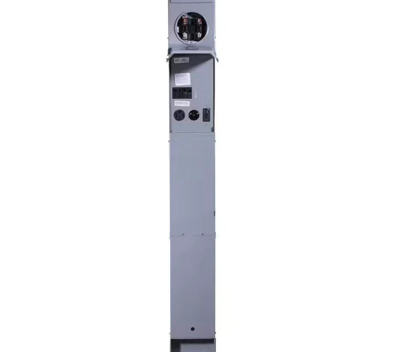 RINGLESS 50-30-20 Metered GFCI RV Pedestal - Direct Bury - R075CP6010