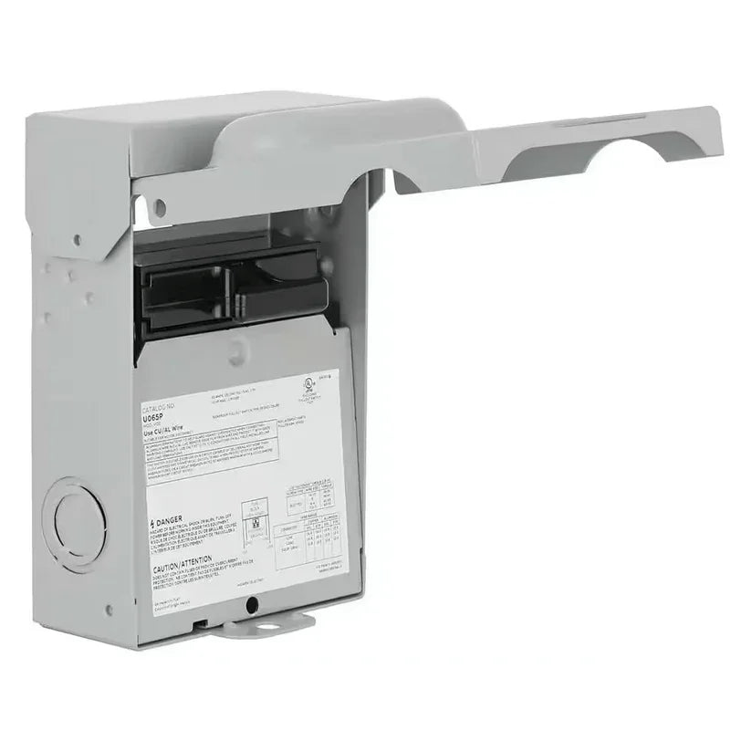 Midwest U065P 60A Ac Non-Fused 240-Volt Steel N3R - AC Disconnect